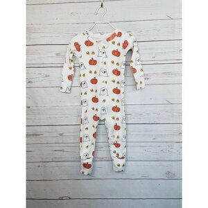 Monica And Andy Halloween Pajamas Organic Cotton Size 12-18 Months